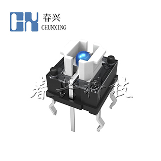 Illuminated tact switch