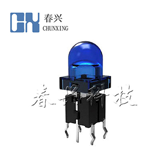 Illuminated tact switch