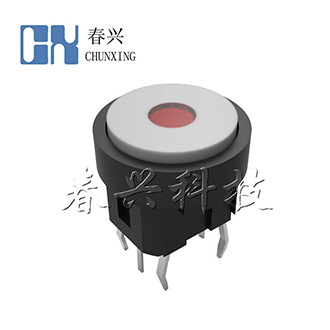 Illuminated tact switch