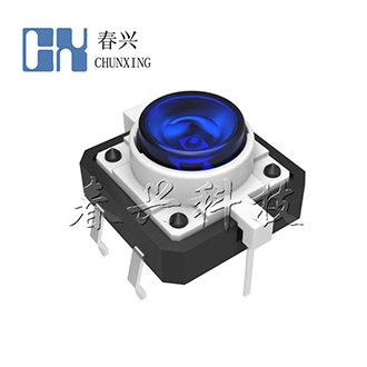 Illuminated tact switch