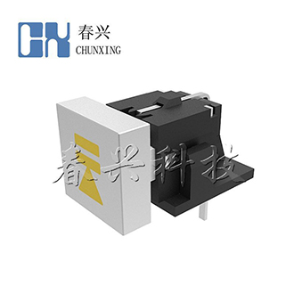 Illuminated tact switch