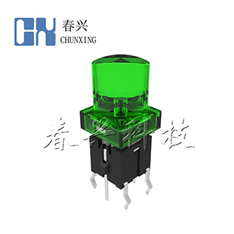 Illuminated tact switch