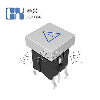 Illuminated tact switch