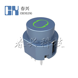 Illuminated tact switch