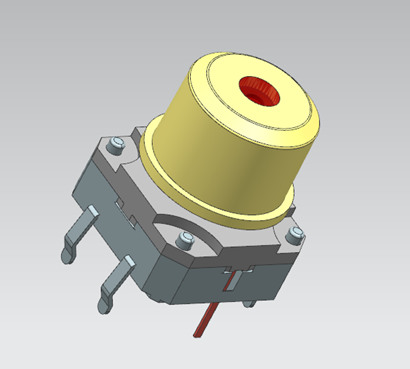 Illuminated tact switch