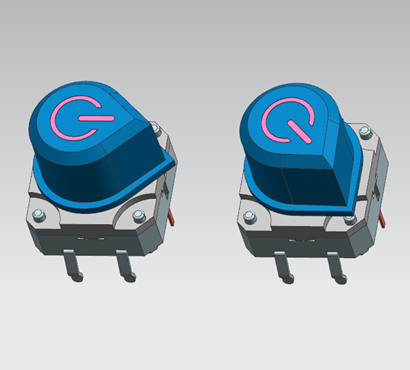 Illuminated tact switch