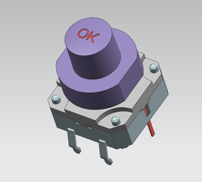 Illuminated tact switch
